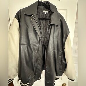 Topshop Black Quilted Jacket